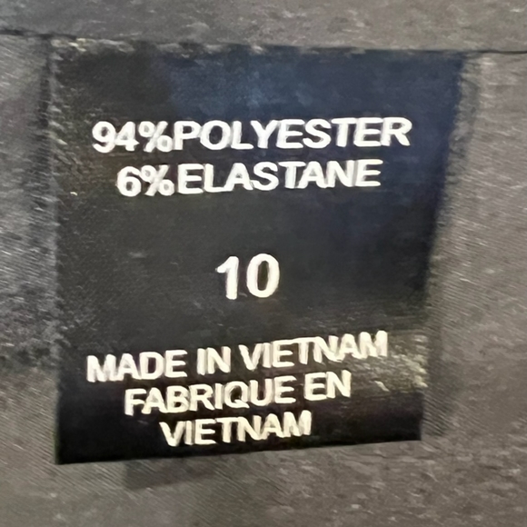 TAHARI CLASSIC FITTED BLUE TAILORED BLAZER SIZE 10 - Picture 3 of 14